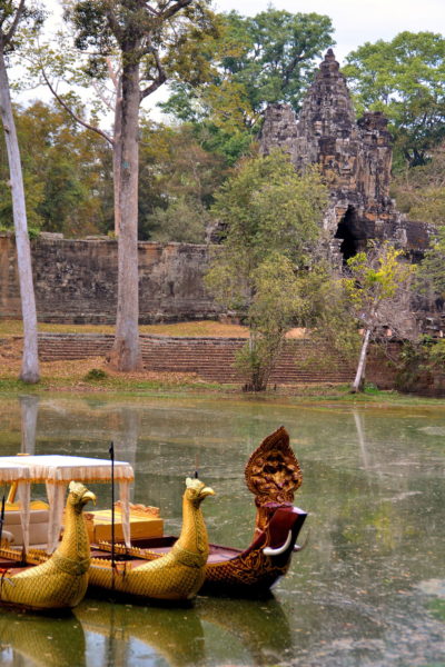 Kongkear Boats at Angkor Thom in Angkor Archaeological Park, Cambodia - Encircle Photos