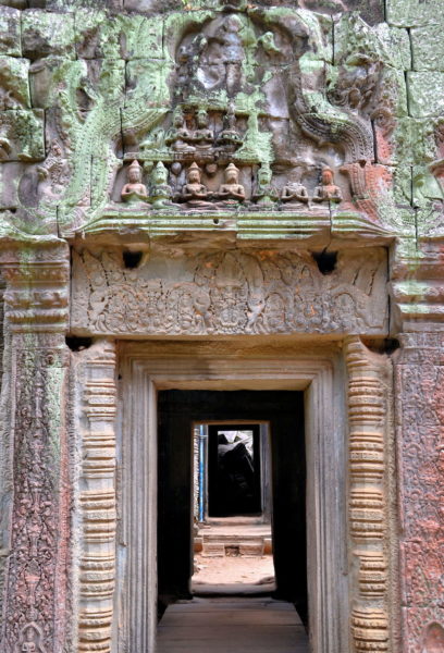 Gopura at West Entrance of Ta Prohm in Angkor Archaeological Park, Cambodia - Encircle Photos