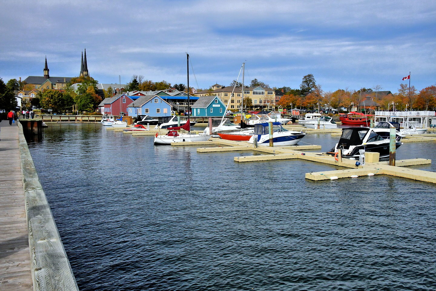 Peake’s Wharf Boardwalk in Charlottetown, Canada Encircle Photos