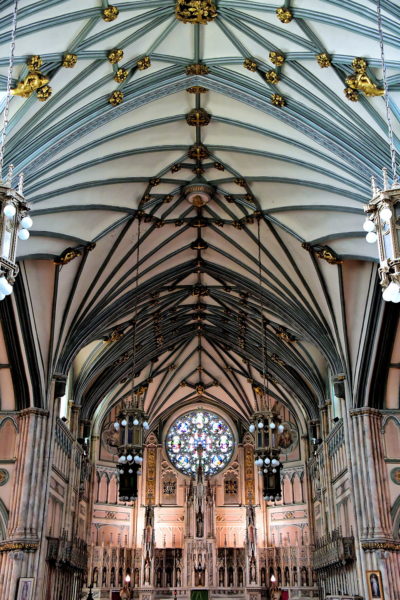 Nave of St. Dunstan’s Basilica Cathedral in Charlottetown, Canada - Encircle Photos
