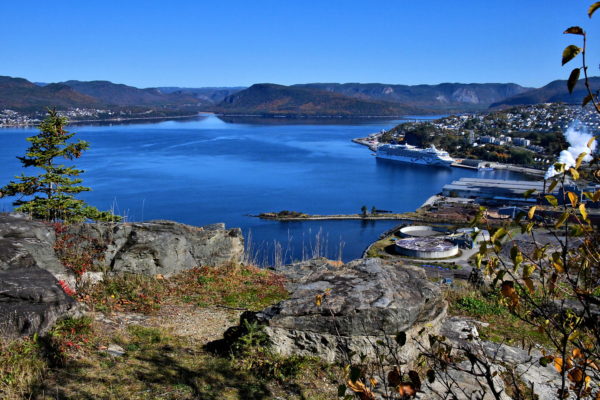 City Overlook from Captain Cook Historic Site in Corner Brook, Canada - Encircle Photos