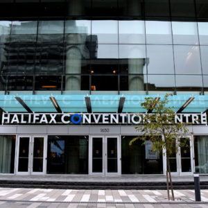 Halifax Convention Centre on Argyle Street in Halifax, Canada - Encircle Photos
