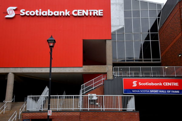 Scotiabank Centre on Argyle Street in Halifax, Canada - Encircle Photos