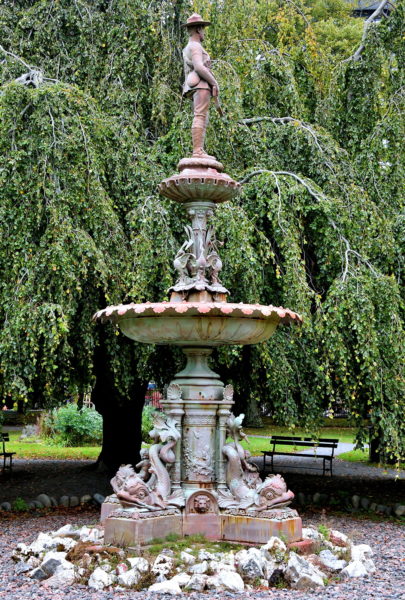 Boer War Memorial Fountain at Public Gardens in Halifax, Canada - Encircle Photos