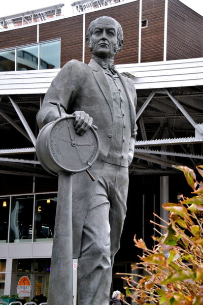 Samuel Cunard Statue at Waterfront in Halifax, Canada - Encircle Photos