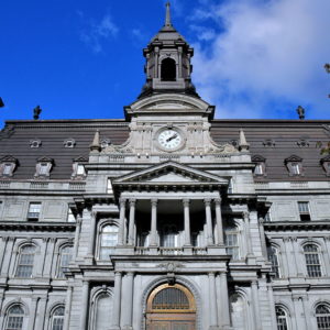 Montreal City Hall on Notre-Dame Street in Montreal, Canada - Encircle Photos