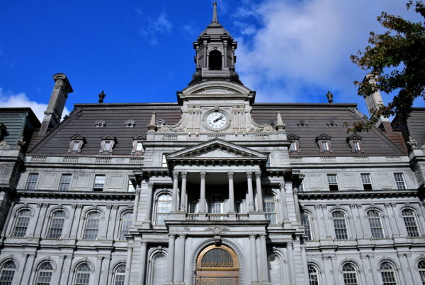 Montreal City Hall on Notre-Dame Street in Montreal, Canada - Encircle Photos