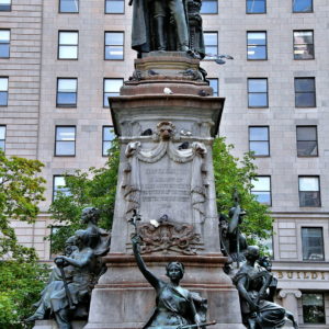 King Edward VII Monument at Phillips Square in Montreal, Canada - Encircle Photos