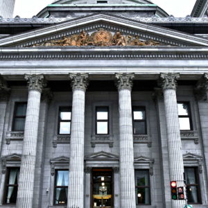 Bank of Montreal Building at Place d’Armes in Montreal, Canada - Encircle Photos