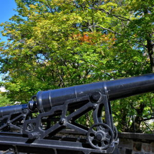 Cannons at Montmorency Park in Old Québec City, Canada - Encircle Photos