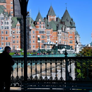 Kiosks on Dufferin Terrace in Old Québec City, Canada - Encircle Photos