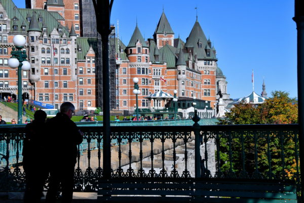Kiosks on Dufferin Terrace in Old Québec City, Canada - Encircle Photos