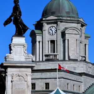 Samuel de Champlain Monument in Old Québec City, Canada - Encircle Photos