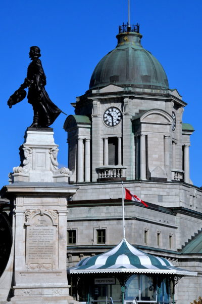 Samuel de Champlain Monument in Old Québec City, Canada - Encircle Photos