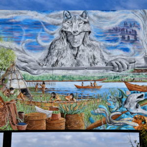 Menahkwesk Mural on Harbour Passage Trail in Saint John, Canada - Encircle Photos
