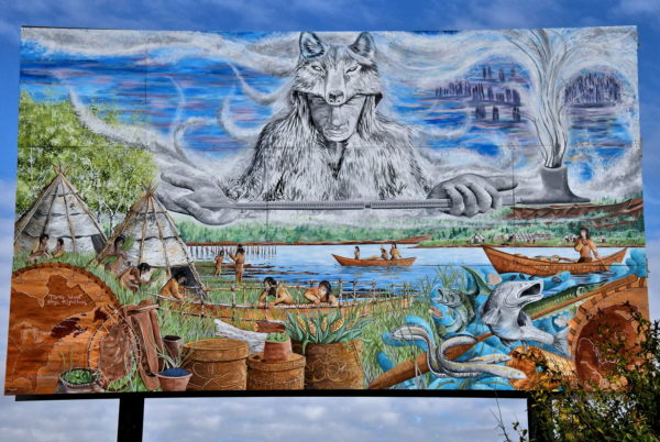 Menahkwesk Mural on Harbour Passage Trail in Saint John, Canada - Encircle Photos