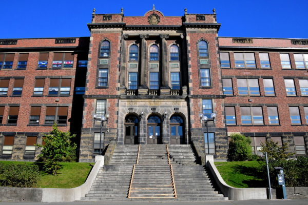 Saint John High School on Prince William Street in Saint John, Canada - Encircle Photos