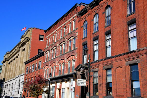 Landmarks on Prince William Street in Saint John, Canada - Encircle Photos