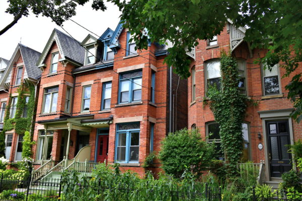 Victorian Houses in Cabbagetown in Toronto, Canada - Encircle Photos