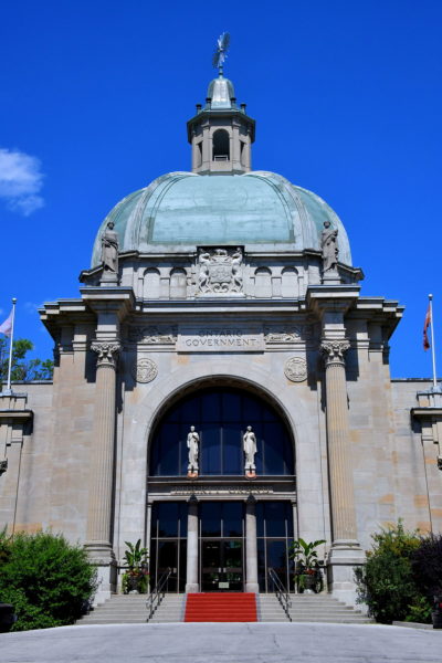 Former Ontario Government Building at Exhibition Place in Toronto, Canada - Encircle Photos