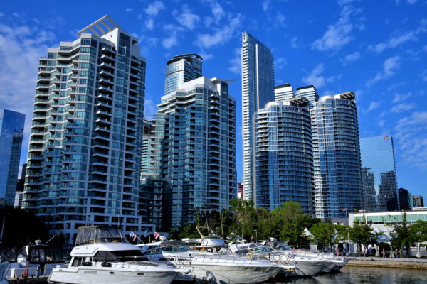 Amsterdam Bridge View from Harbourfront in Toronto, Canada - Encircle Photos