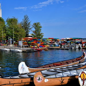 Canoe and Kayak Rentals at Harbourfront in Toronto, Canada - Encircle Photos