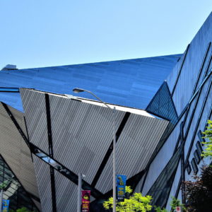 Crystal Entrance of Royal Ontario Museum in Toronto, Canada - Encircle Photos