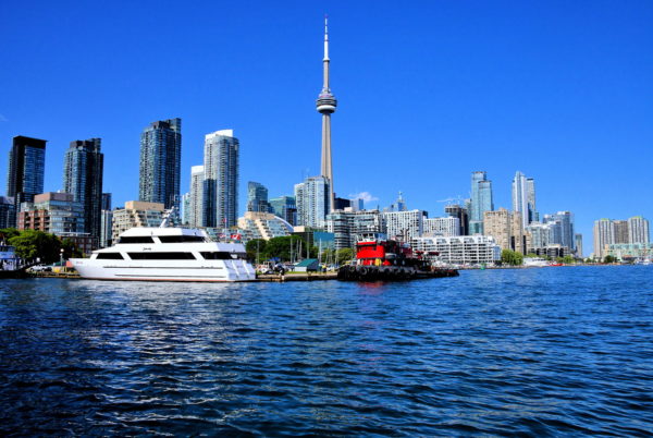 Cityscape from Waterfront in Toronto, Canada - Encircle Photos