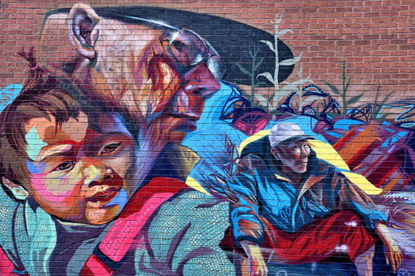 Murals in West Chinatown in Toronto, Canada - Encircle Photos