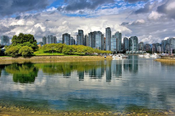 Downtown Skyline from Sutcliffe Park in Vancouver, Canada - Encircle Photos