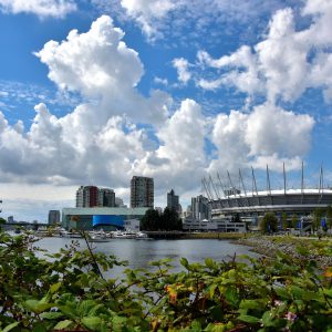 Western View of False Creek in Vancouver, Canada - Encircle Photos