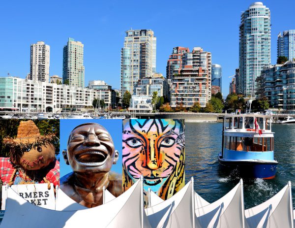 Vancouver, Canada Composite of Five Photos - Encircle Photos