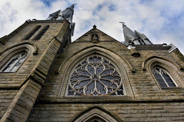 Holy Rosary Cathedral Façade in Vancouver, Canada - Encircle Photos