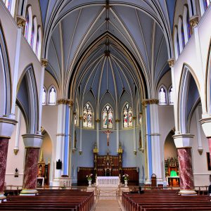 Holy Rosary Cathedral Interior in Vancouver, Canada - Encircle Photos