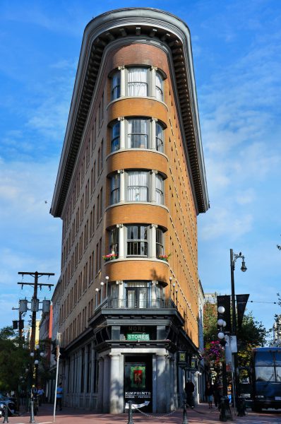 Hotel Europe Flatiron Building in Vancouver, Canada - Encircle Photos