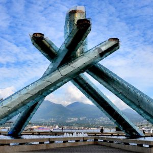 2010 Olympic Cauldron at Convention Center in Vancouver, Canada - Encircle Photos