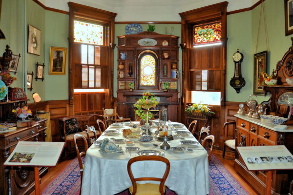 Breakfast Room inside Craigdarroch Castle in Victoria, Canada - Encircle Photos