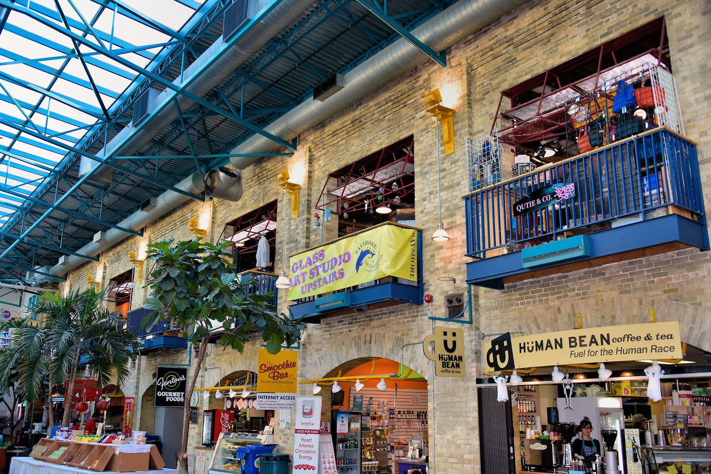 The Forks Market Courtyard in Winnipeg, Canada Encircle Photos