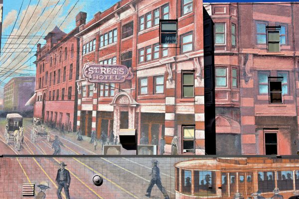 St. Regis Hotel Mural in Winnipeg, Canada - Encircle Photos