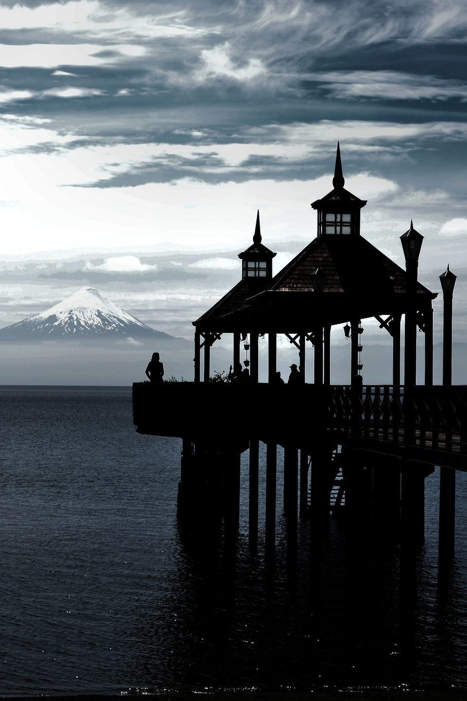 Osorno Volcano and Lake Llanquihue in Frutillar, Chile - Encircle Photos