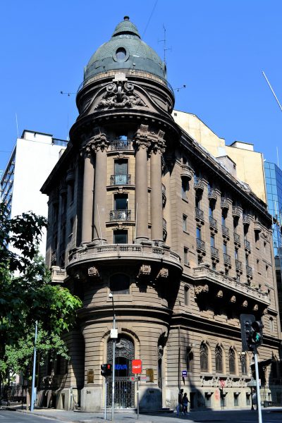 Former World Hotel Now BBVA Branch in Santiago, Chile - Encircle Photos