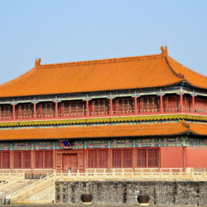 Belvedere of Embodying Benevolence at Forbidden City in Beijing, China - Encircle Photos
