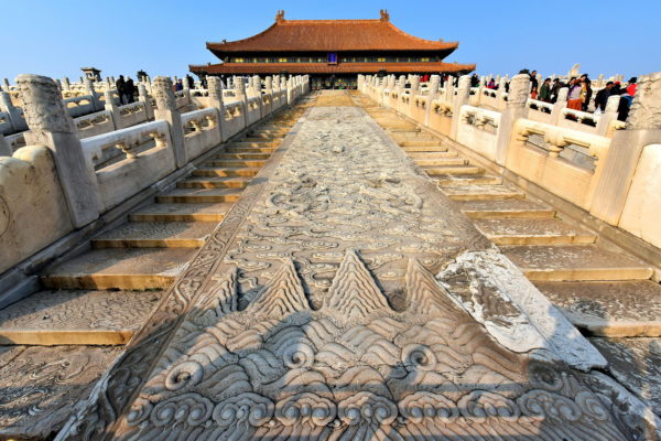 Hall of Preserving Harmony Dragons at Forbidden City in Beijing, China - Encircle Photos