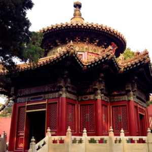 Springtime Pavilion at Forbidden City in Beijing, China - Encircle Photos