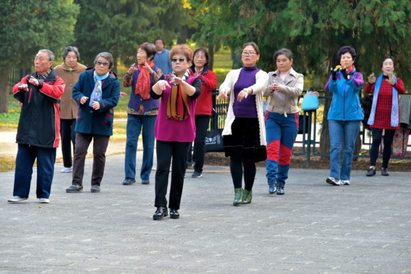 Seniors Exercising at Temple of Heaven in Beijing, China - Encircle Photos