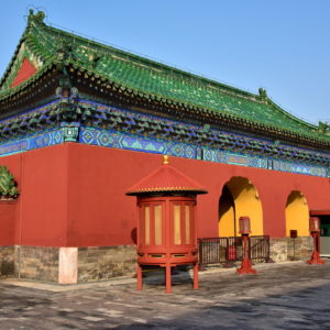 West Gate to Hall of Prayer for Good Harvests at Temple of Heaven in Beijing, China - Encircle Photos