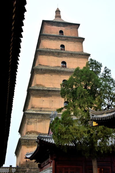 Giant Wild Goose Pagoda at Daci’en Temple in Xi’an, China - Encircle Photos