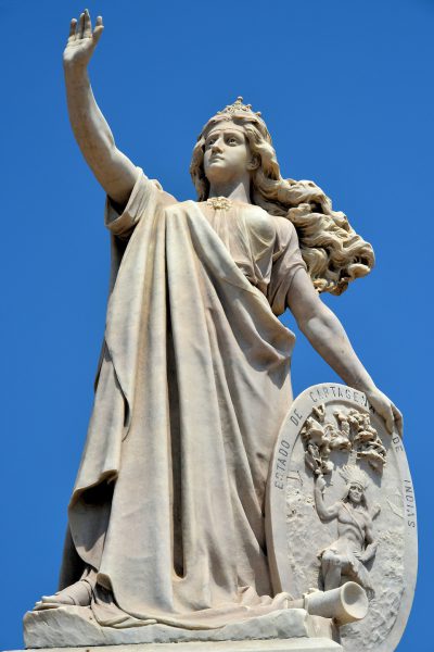 Nol Me Tangere Monument in Getsemaní, Cartagena, Colombia - Encircle Photos