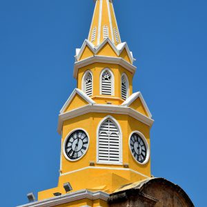 Torre del Reloj in Old Town, Cartagena, Colombia - Encircle Photos