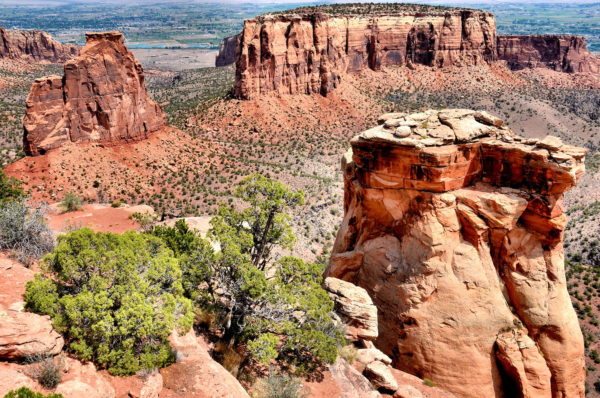 Grand View Overlook of Monoliths at Colorado National Monument, Colorado - Encircle Photos